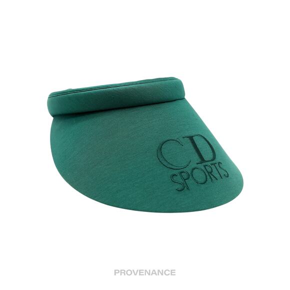 ? Christian Dior CD Sports Logo Visor - Green main image 9
